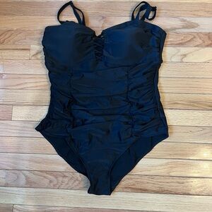 Torrid Black one piece swimsuit